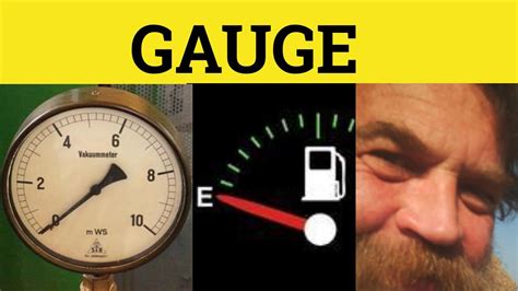 fauged|GAUGE Definition & Meaning .